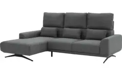 Goossens excellent loungebank princess grijs stof - 8231526-01
