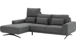 Goossens excellent loungebank princess grijs stof - 8231526-01