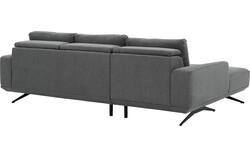 Goossens excellent loungebank princess grijs stof - 8231526-01