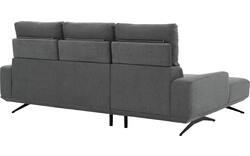Goossens excellent loungebank princess grijs stof - 8231526-01