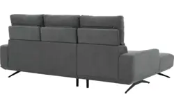 Goossens excellent loungebank princess grijs stof - 8231526-01