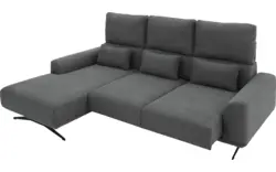 Goossens excellent loungebank princess grijs stof - 8231526-01
