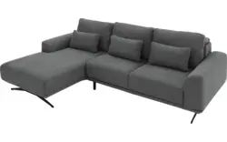 Goossens excellent loungebank princess grijs stof - 8231526-01