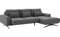 Goossens excellent loungebank princess grijs stof - 8231526-gespiegeld-01