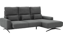 Goossens excellent loungebank princess grijs stof - 8231526-gespiegeld-01