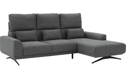 Goossens excellent loungebank princess grijs stof - 8231526-gespiegeld-01