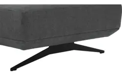Goossens excellent loungebank princess grijs stof - 8231526-gespiegeld-01