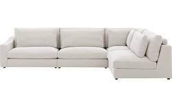 Goossens hoekbank odette beige stof - 8231529-goossens-odette-bank-stof-wit-01