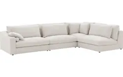 Goossens hoekbank odette beige stof - 8231529-goossens-odette-bank-stof-wit-01