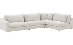 Goossens hoekbank odette beige stof - 8231529-goossens-odette-bank-stof-wit-01