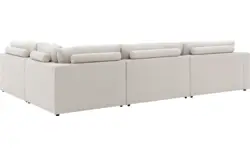 Goossens hoekbank odette beige stof - 8231529-goossens-odette-bank-stof-wit-01