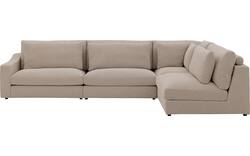 Goossens hoekbank odette bruin stof - 8231530-goossens-odette-bank-stof-bruin-01