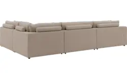 Goossens hoekbank odette bruin stof - 8231530-goossens-odette-bank-stof-bruin-01