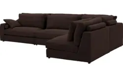Goossens hoekbank odette bruin stof - 8231532-goossens-odette-bank-stof-bruin-01