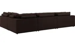 Goossens hoekbank odette bruin stof - 8231532-goossens-odette-bank-stof-bruin-01