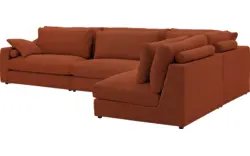 Goossens hoekbank odette rood stof - 8231534-goossens-odette-bank-stof-rood-01