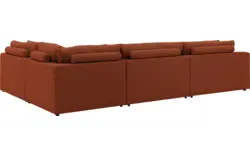 Goossens hoekbank odette rood stof - 8231534-goossens-odette-bank-stof-rood-01