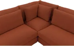 Goossens hoekbank odette rood stof - 8231534-goossens-odette-bank-stof-rood-01