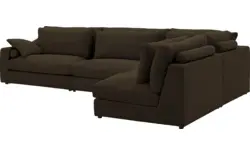 Goossens hoekbank odette groen stof - 8231536-goossens-odette-bank-stof-groen-01