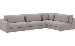 Goossens hoekbank odette grijs stof - 8231537-goossens-odette-bank-stof-grijs-01