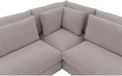 Goossens hoekbank odette grijs stof - 8231537-goossens-odette-bank-stof-grijs-01