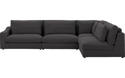 Goossens hoekbank odette grijs stof - 8231538-goossens-odette-bank-stof-grijs-01