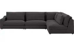 Goossens hoekbank odette grijs stof - 8231538-goossens-odette-bank-stof-grijs-01