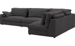 Goossens hoekbank odette grijs stof - 8231538-goossens-odette-bank-stof-grijs-01