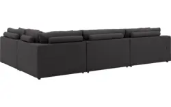 Goossens hoekbank odette grijs stof - 8231538-goossens-odette-bank-stof-grijs-01