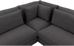 Goossens hoekbank odette grijs stof - 8231538-goossens-odette-bank-stof-grijs-01