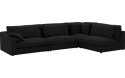 Goossens hoekbank odette zwart stof - 8231539-goossens-odette-bank-stof-zwart-01