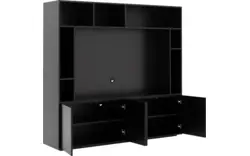 Goossens basic tv meubel madrid zwart melamine - 8231540-05