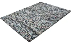 Goossens eco vloerkleed mene grijs wol - 8231598-01