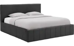 Goossens bedframe carte grijs stof - 8231660-goossens-carte-bedframe-microvezel-06
