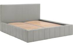Goossens bedframe carte grijs stof - 8231661-goossens-carte-bedframe-microvezel-06