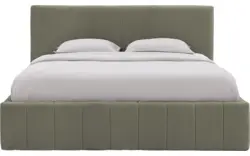 Goossens bedframe carte groen stof - 8231662-goossens-carte-bedframe-microvezel-06