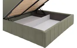 Goossens bedframe carte groen stof - 8231662-goossens-carte-bedframe-microvezel-06
