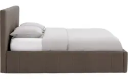 Goossens bedframe carte bruin stof - 8231663-goossens-carte-bedframe-microvezel-06