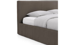 Goossens bedframe carte bruin stof - 8231663-goossens-carte-bedframe-microvezel-06
