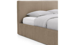 Goossens bedframe carte beige stof - 8231664-goossens-carte-bedframe-microvezel-06