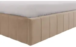 Goossens bedframe carte beige stof - 8231664-goossens-carte-bedframe-microvezel-06