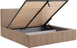 Goossens bedframe carte beige stof - 8231664-goossens-carte-bedframe-microvezel-06