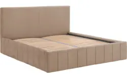 Goossens bedframe carte beige stof - 8231664-goossens-carte-bedframe-microvezel-06