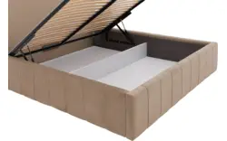 Goossens bedframe carte beige stof - 8231664-goossens-carte-bedframe-microvezel-06