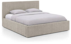 Goossens bedframe mysen storage bruin stof - 8231669-goossens-mysen-bedframe-stof-01