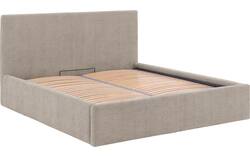 Goossens bedframe mysen storage bruin stof - 8231669-goossens-mysen-bedframe-stof-02