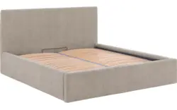 Goossens bedframe mysen storage bruin stof - 8231669-goossens-mysen-bedframe-stof-02