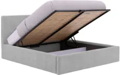 Goossens bedframe mysen storage grijs stof - 8231675-goossens-mysen-bedframe-stof-02