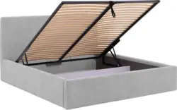 Goossens bedframe mysen storage grijs stof - 8231675-goossens-mysen-bedframe-stof-02