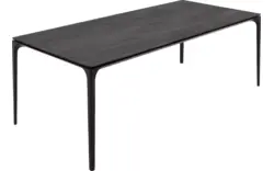 Goossens excellent eettafel uniek zwart eiken - 8231701-goossens-excellent-hygge-eettafel-eiken-zwart-01